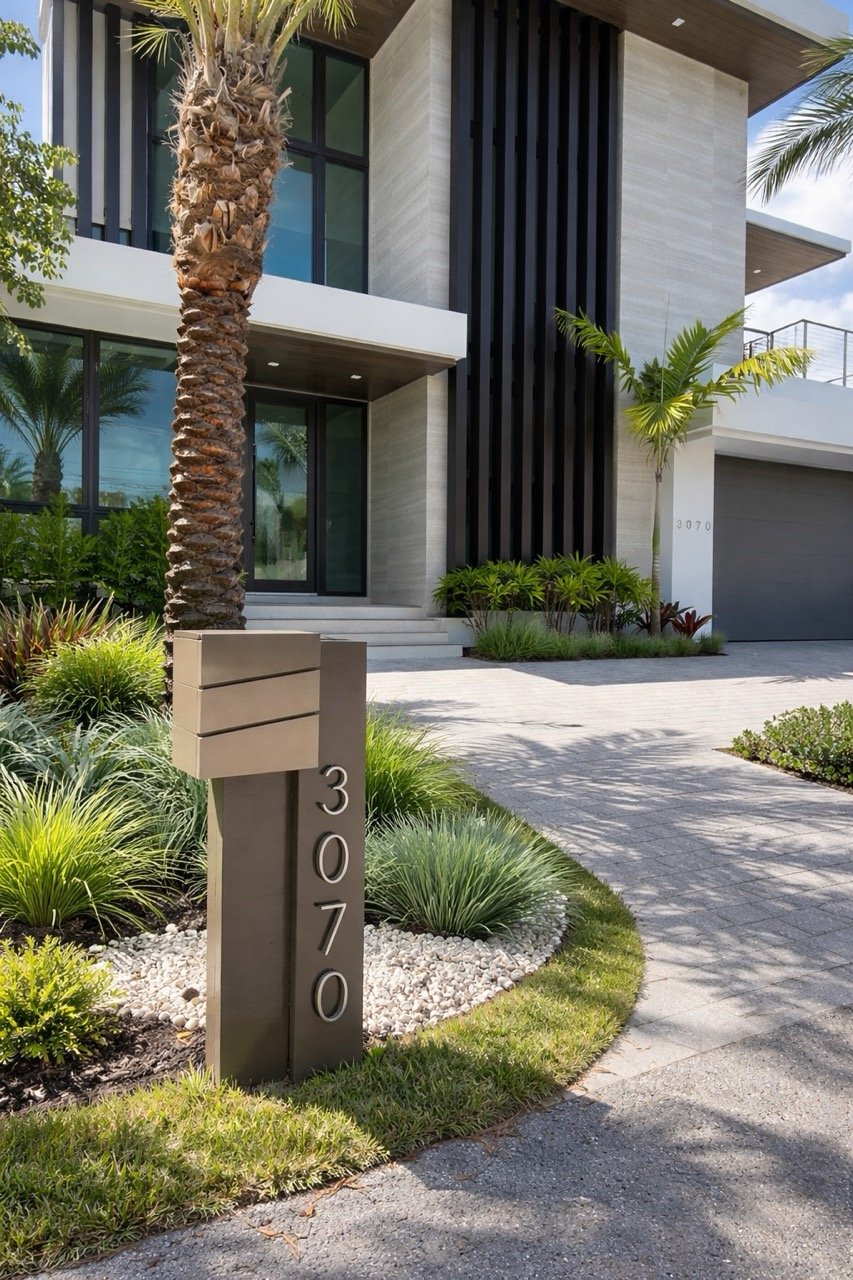 Modern mailbox design example 4