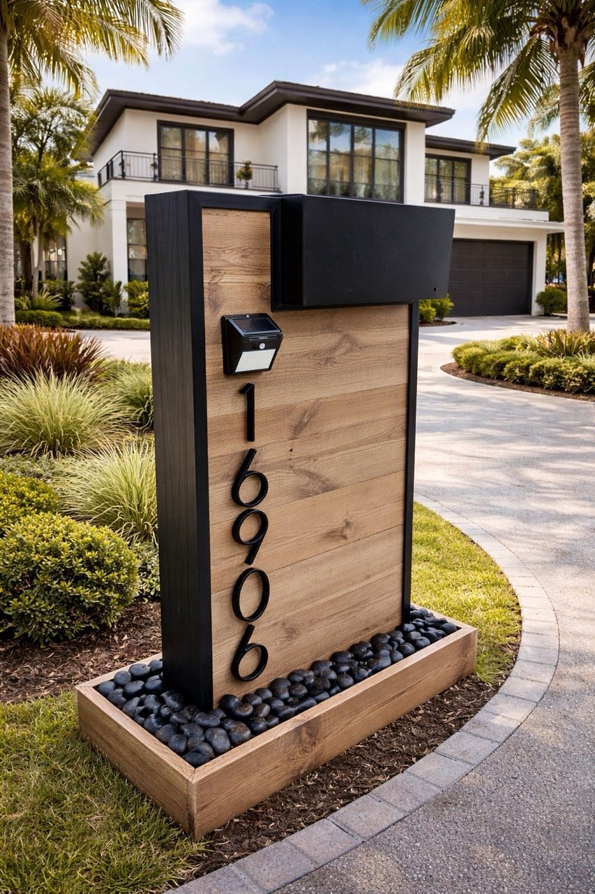 Modern mailbox design example 2